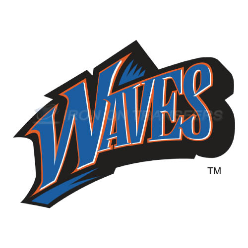 Pepperdine Waves Logo T-shirts Iron On Transfers N5890 - Click Image to Close